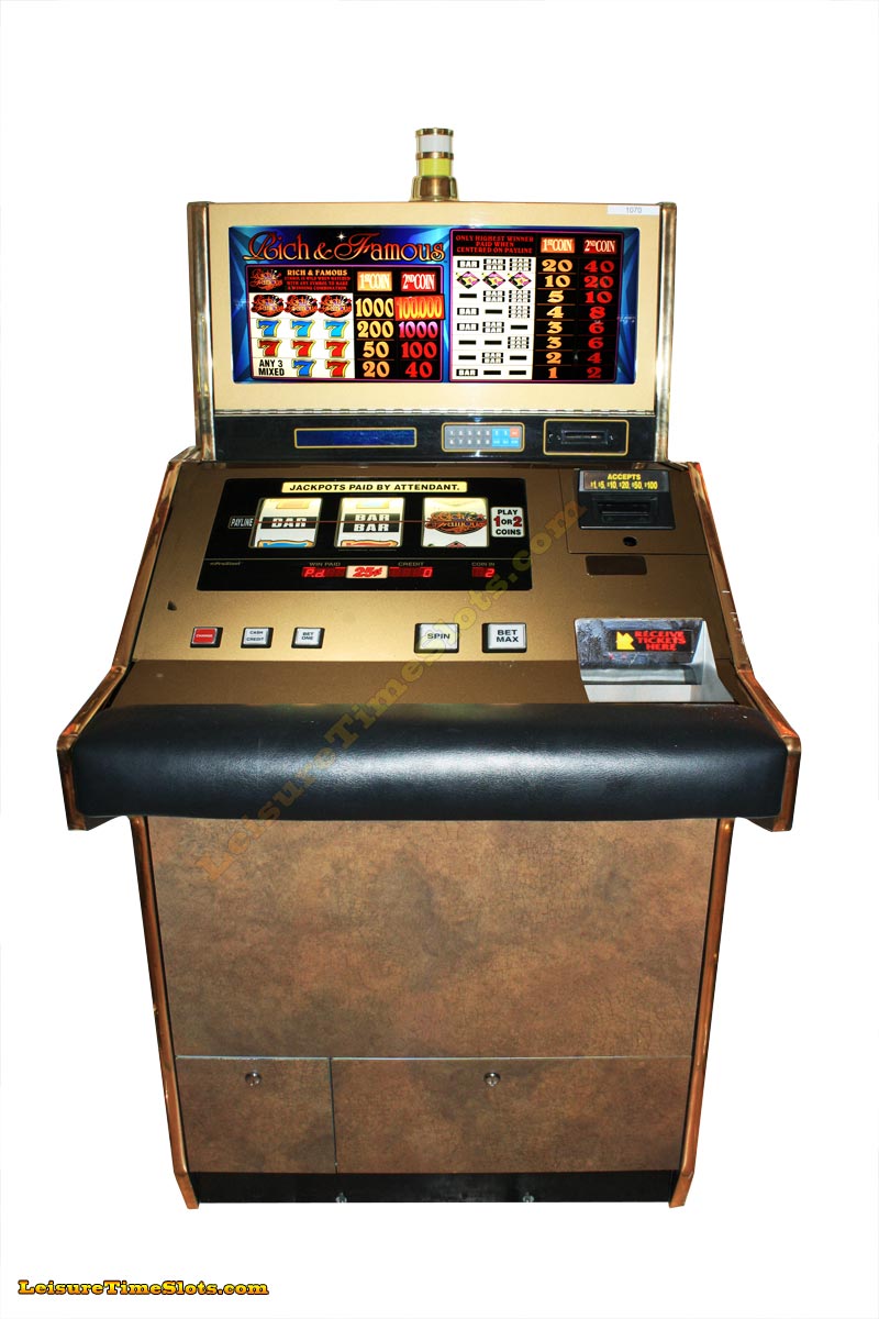 list of slot machines in ballys